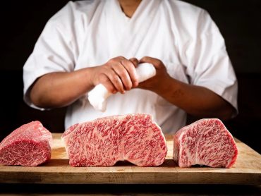 厳選された和牛肉